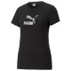 Puma Γυναικεία κοντομάνικη μπλούζα Brand Love Metallic Logo Tee